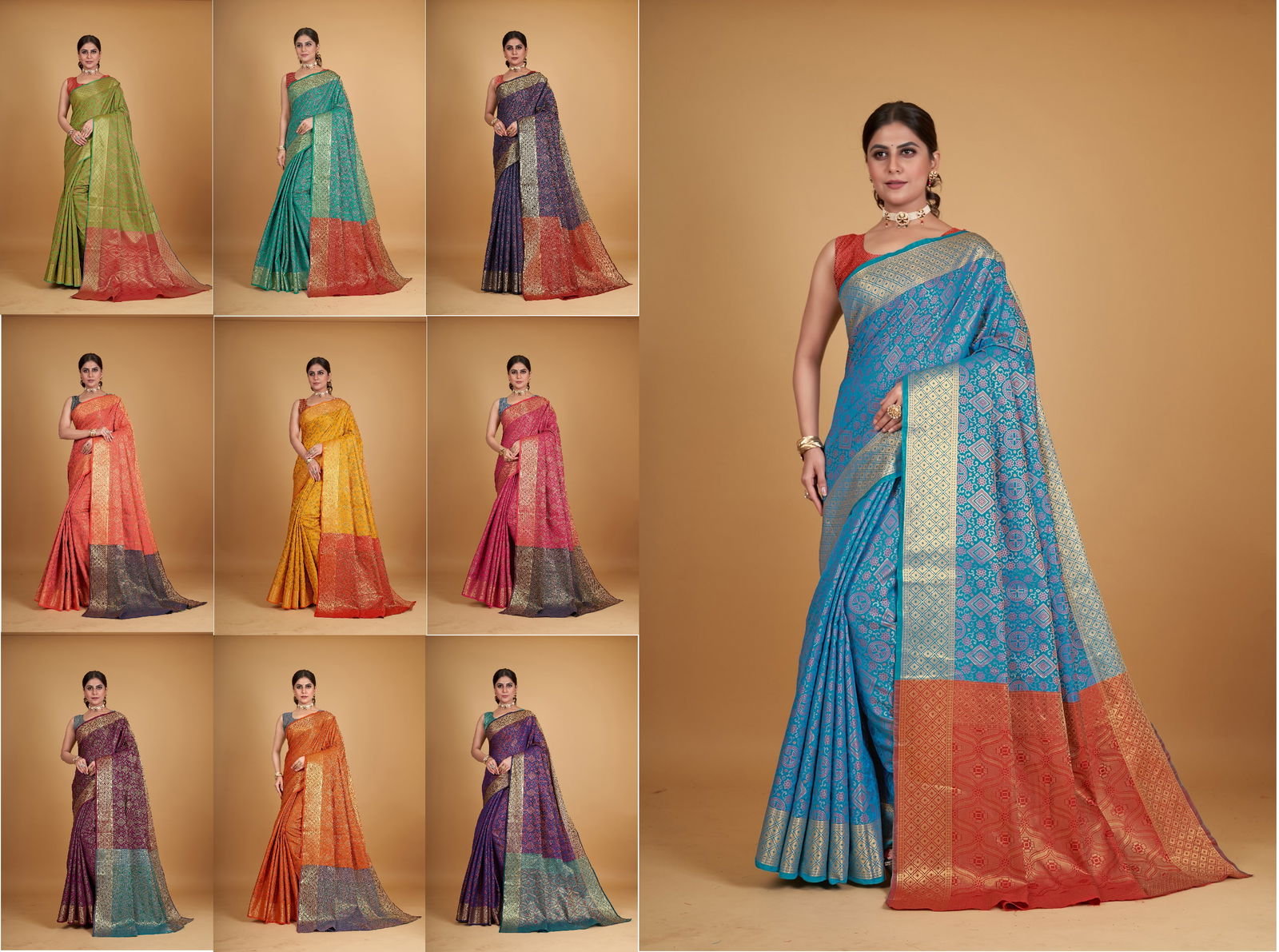 Akshita Vol 5 Party Wear Saree Catalog
